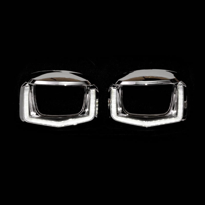 Установочный комплект MTF Light для Bi-LED линз — VW Passat 2016–2018, двойная U-форма, белая и жёлтая подсветка, комплект Установочный комплект MTF Light для Bi-LED линз — VW Passat 2016–2018, двойная U-форма, белая и жёлтая подсветка, комплект