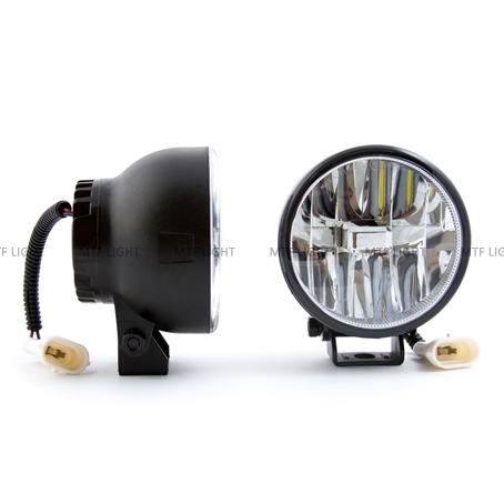 Противотуманная фара светодиодная автомобильная MTF Light Ф90мм, 12В, 5.9Вт, ЕСЕ R19, E4. Противотуманная фара светодиодная автомобильная MTF Light Ф90мм, 12В, 5.9Вт, ЕСЕ R19, E4.