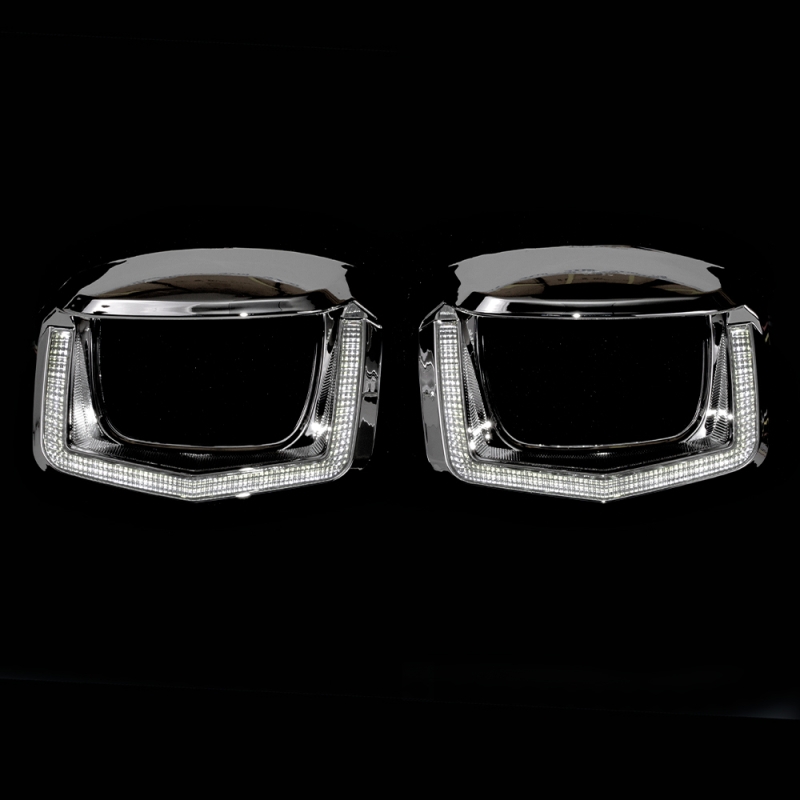 Установочный комплект MTF Light для Bi-LED линз — VW Passat 2016–2018, двойная U-форма, белая и жёлтая подсветка, комплект Установочный комплект MTF Light для Bi-LED линз — VW Passat 2016–2018, двойная U-форма, белая и жёлтая подсветка, комплект