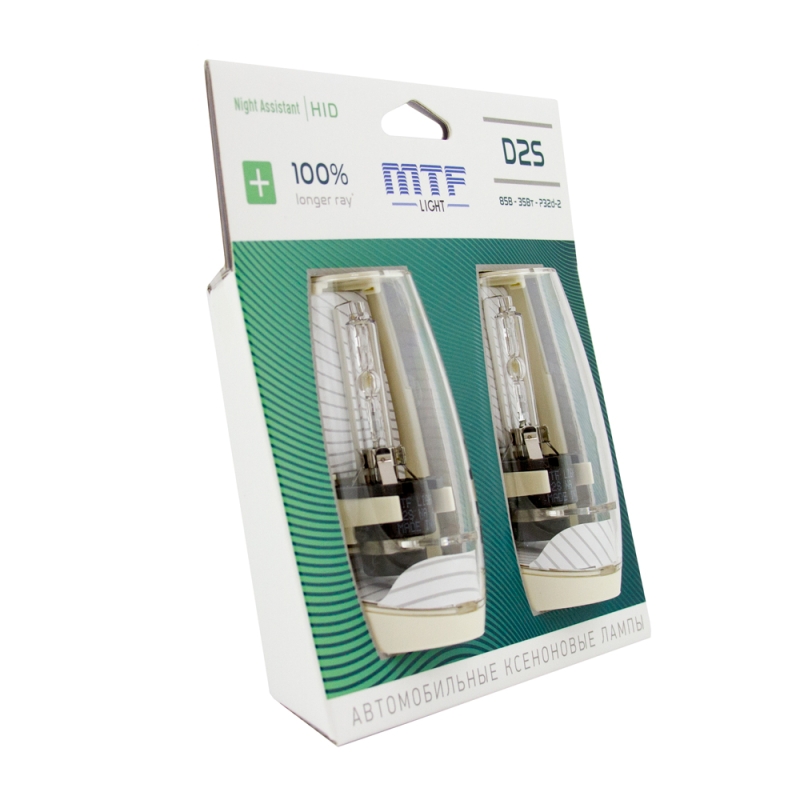 Ксеноновые лампы MTF D2S, NIGHT ASSISTANT 100% LONGER RAY, 35W, 85V, 2шт. Ксеноновые лампы MTF D2S, NIGHT ASSISTANT 100% LONGER RAY, 35W, 85V, 2шт.